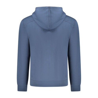 Hugo Boss Blue Cotton Sweater