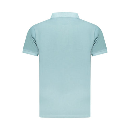 Norway 1963 Light Blue Cotton Men Polo Shirt