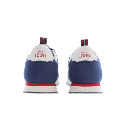 U.S. POLO ASSN. Blue Polyester Sneaker
