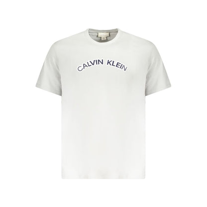 Calvin Klein Brown Cotton Men T-Shirt