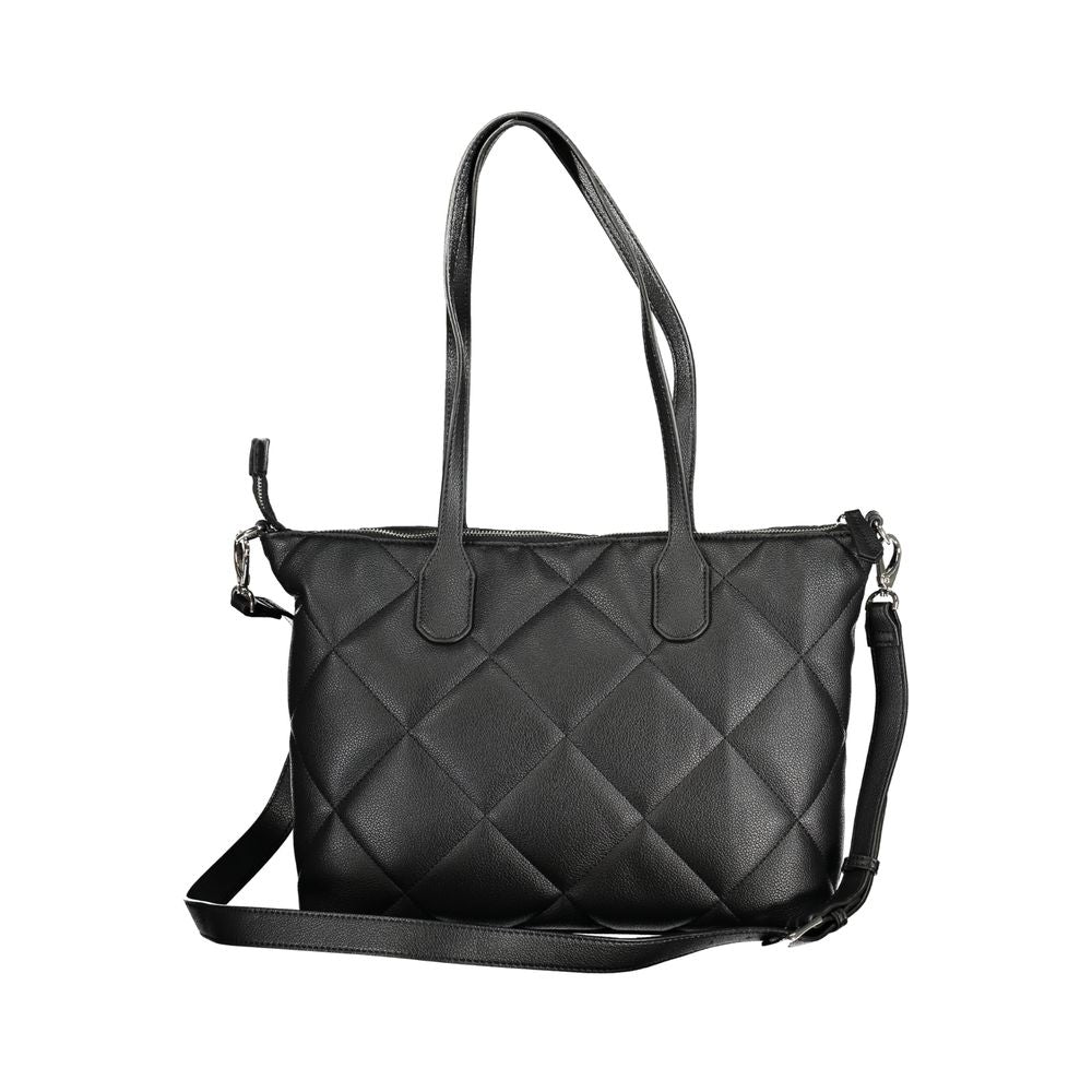 Mario Valentino Black Polyethylene Handbag