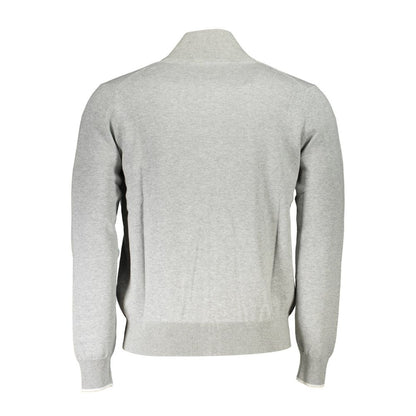North Sails Brown Cotton Men Cardigan