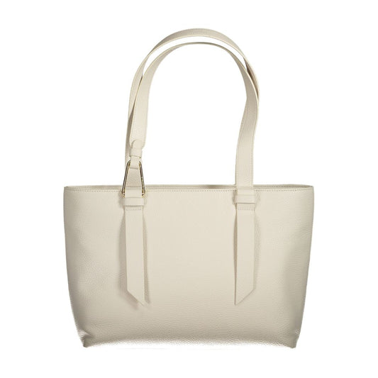 Coccinelle White Leather Handbag