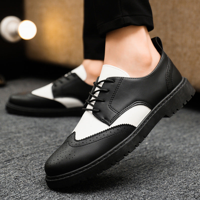 Zapatos para hombre de cuero. Estilo inglés