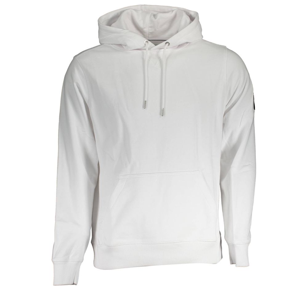Calvin Klein White Cotton Men's Sweater