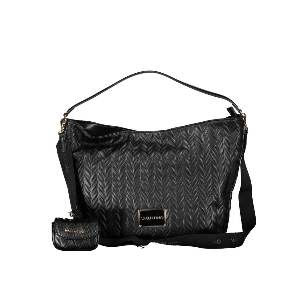 Mario Valentino Black Polyethylene Handbag