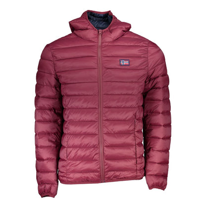 Norway 1963 Red Polyamide Men Jacket