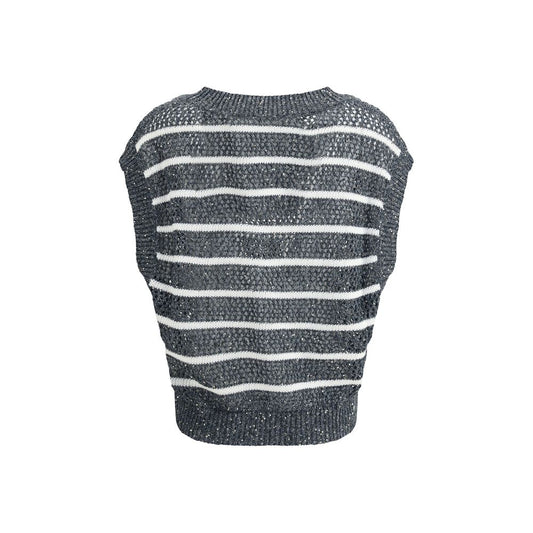 Brunello Cucinelli Striped Vest