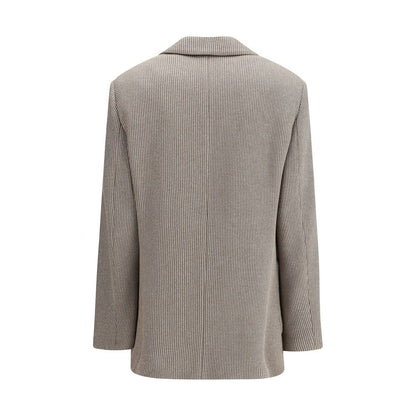 Brunello Cucinelli Ribbed deisgn lurex Jacket