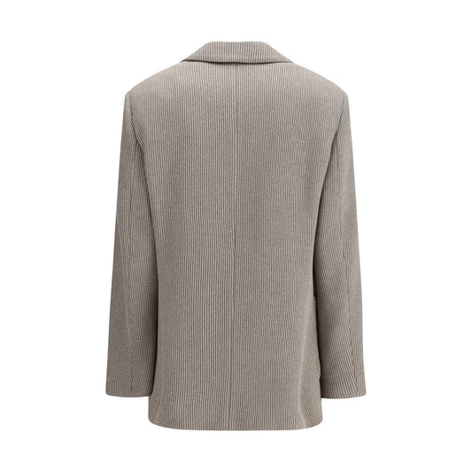 Brunello Cucinelli Ribbed deisgn lurex Jacket