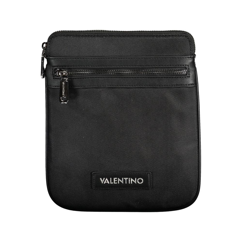 Mario Valentino Black Polyester Shoulder Bag