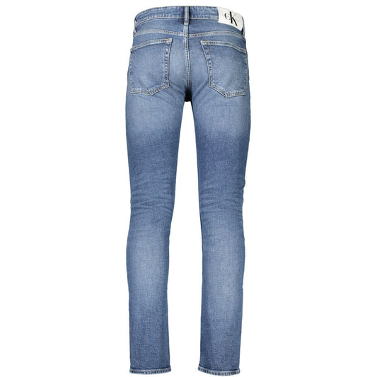 Calvin Klein Blue Cotton Men Jeans