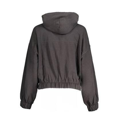 Tommy Hilfiger Black Cotton Women Sweater