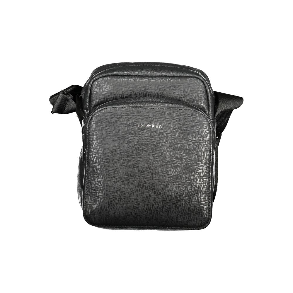 Calvin Klein Black Polyester Men Shoulder Bag