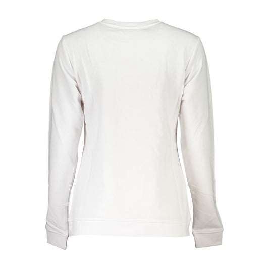 Cavalli Class White Cotton Women Sweater