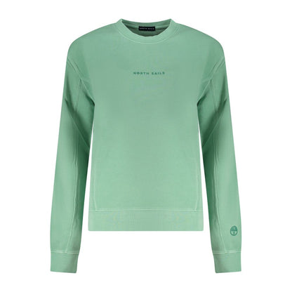 North Sails Green Cotton Women Sweater