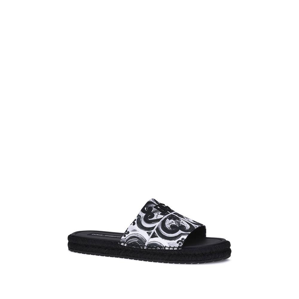 Dolce & Gabbana Cotton Sandals