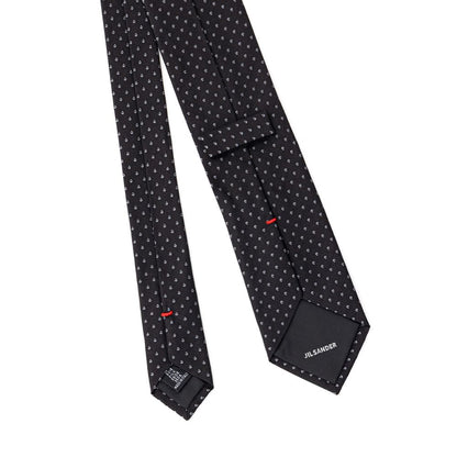 Jil Sander Blue Silk Ty