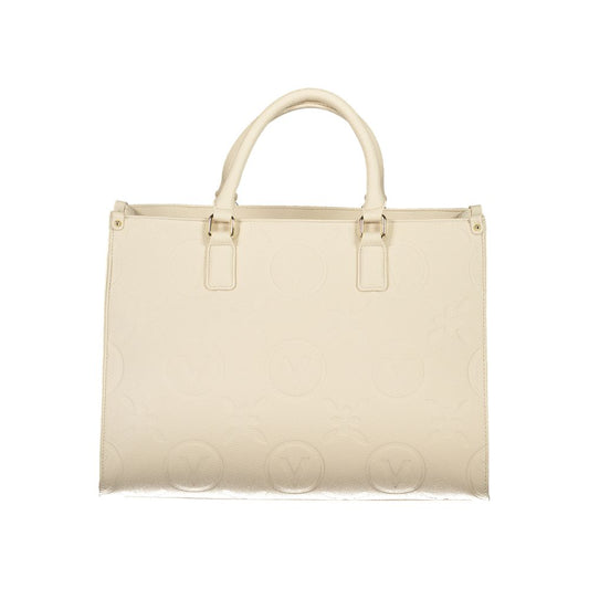 Mario Valentino Beige Polyethylene Women Handbag