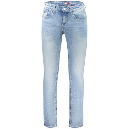 Tommy Hilfiger Blue Cotton Men Jeans