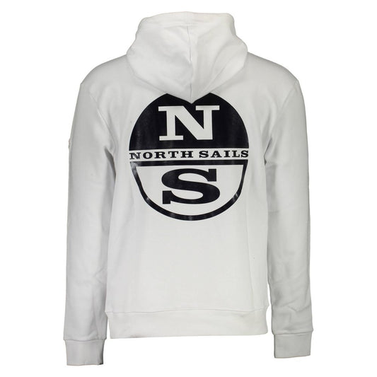 North Sails White Cotton Men's Sweater