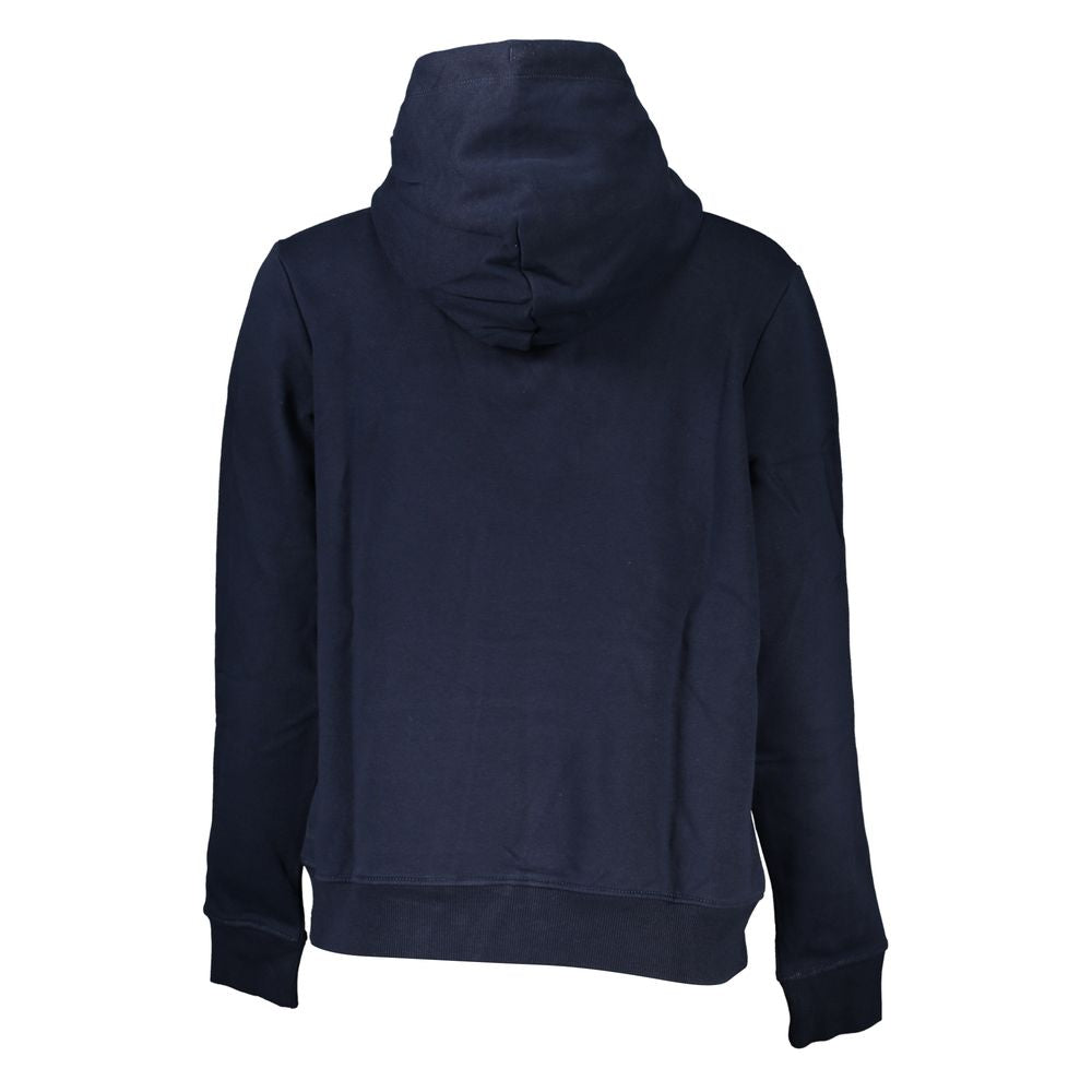 Tommy Hilfiger Blue Organic Cotton Women Sweatshirt