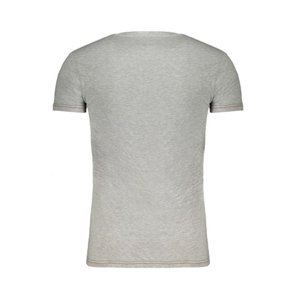 Aeronautica Militare Brown Cotton Men T-Shirt