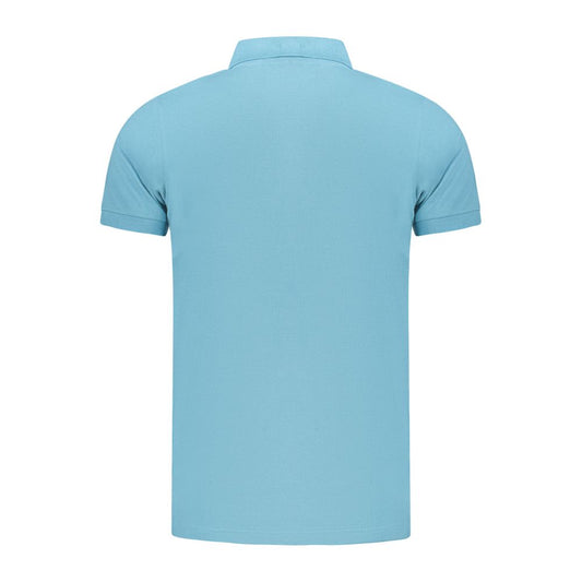Norway 1963 Light Blue Cotton Men Polo Shirt