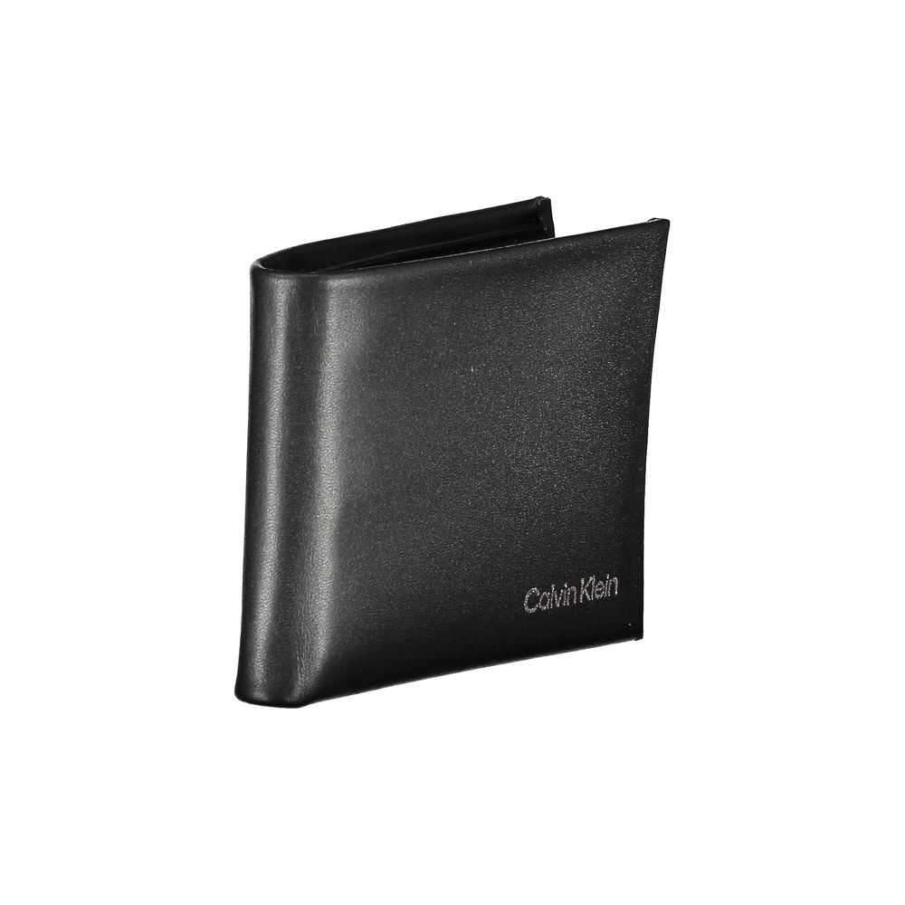 Calvin Klein Black Polyester Men Wallet
