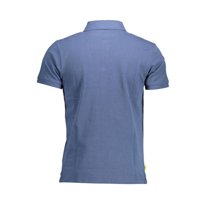 Timberland Blue Cotton Men Polo Shirt