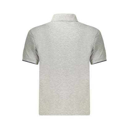 North Sails Brown Cotton Men Polo Shirt