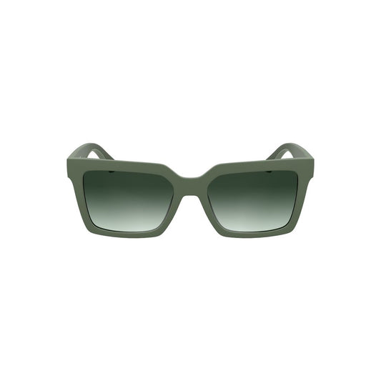 Calvin Klein Green Bio-Based Fabric Women Sunglasses