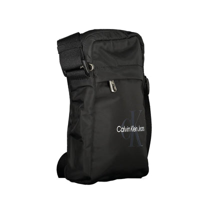 Calvin Klein Black Polyester Men Shoulder Bag