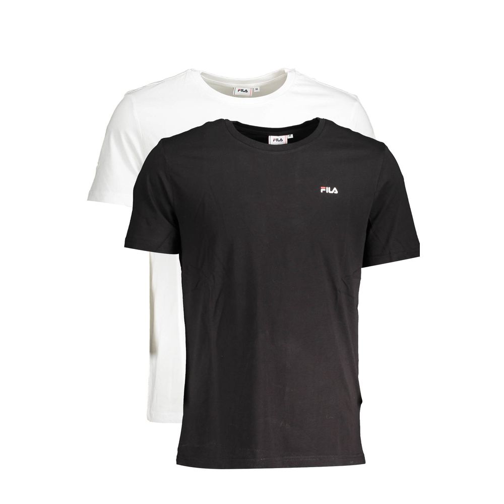 Fila White Cotton Women T-Shirt