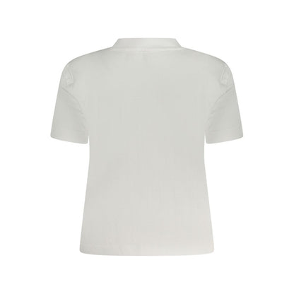 Calvin Klein White Cotton Women T-Shirt