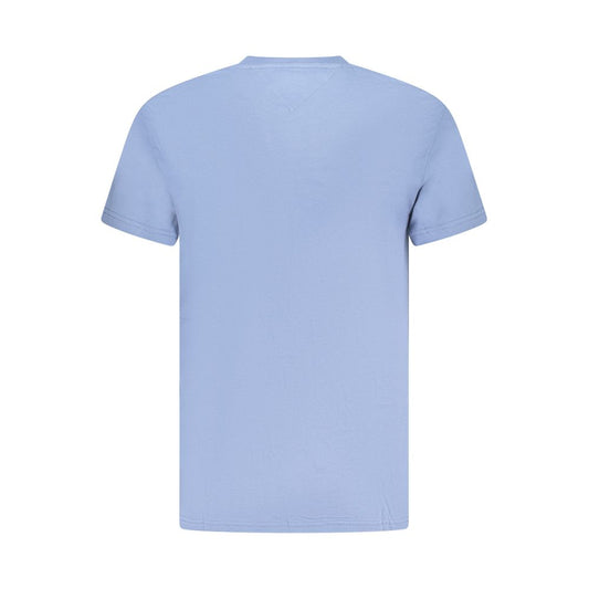 Tommy Hilfiger Blue Cotton Men T-Shirt