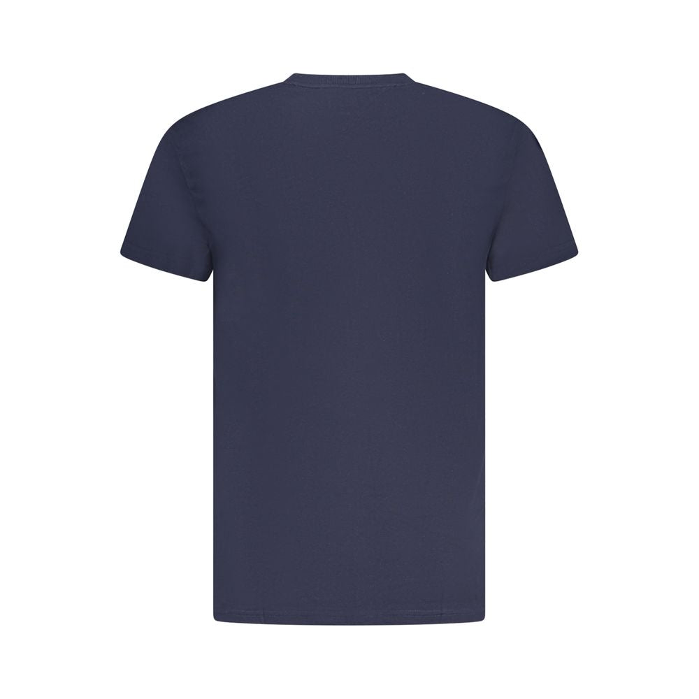 Tommy Hilfiger Blue Cotton Men T-Shirt