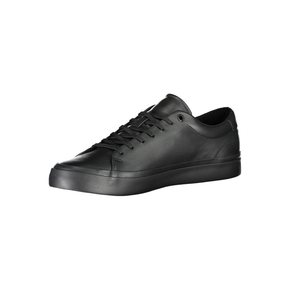 Tommy Hilfiger Black Polyester Sneaker