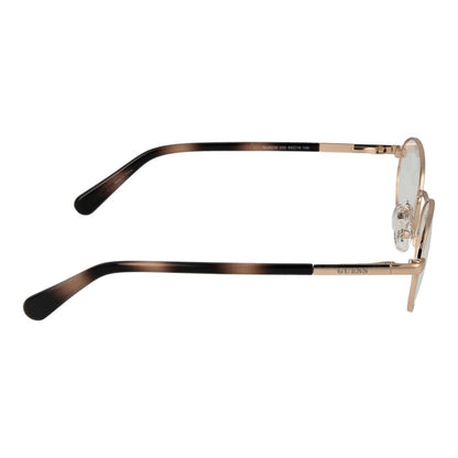 Guess Gold Unisex Glasses Frame