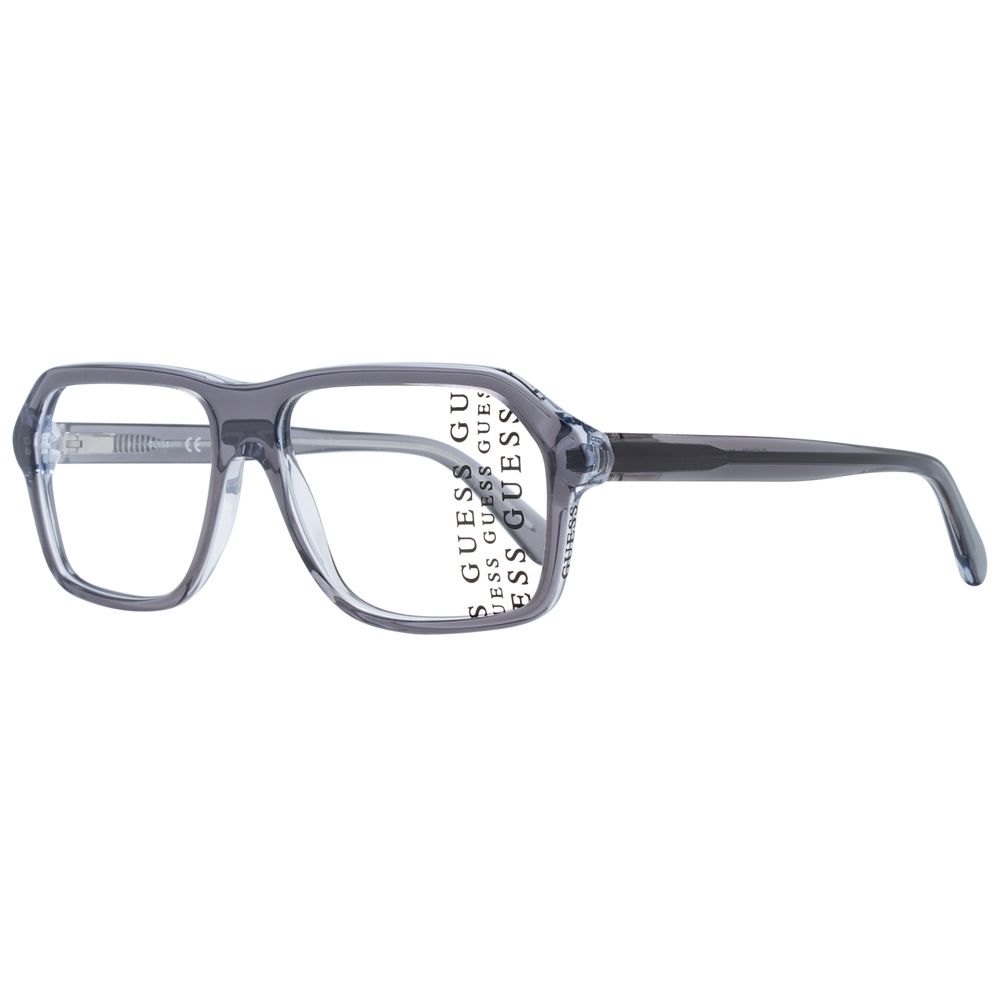 Guess Gray Men Glasses Frame