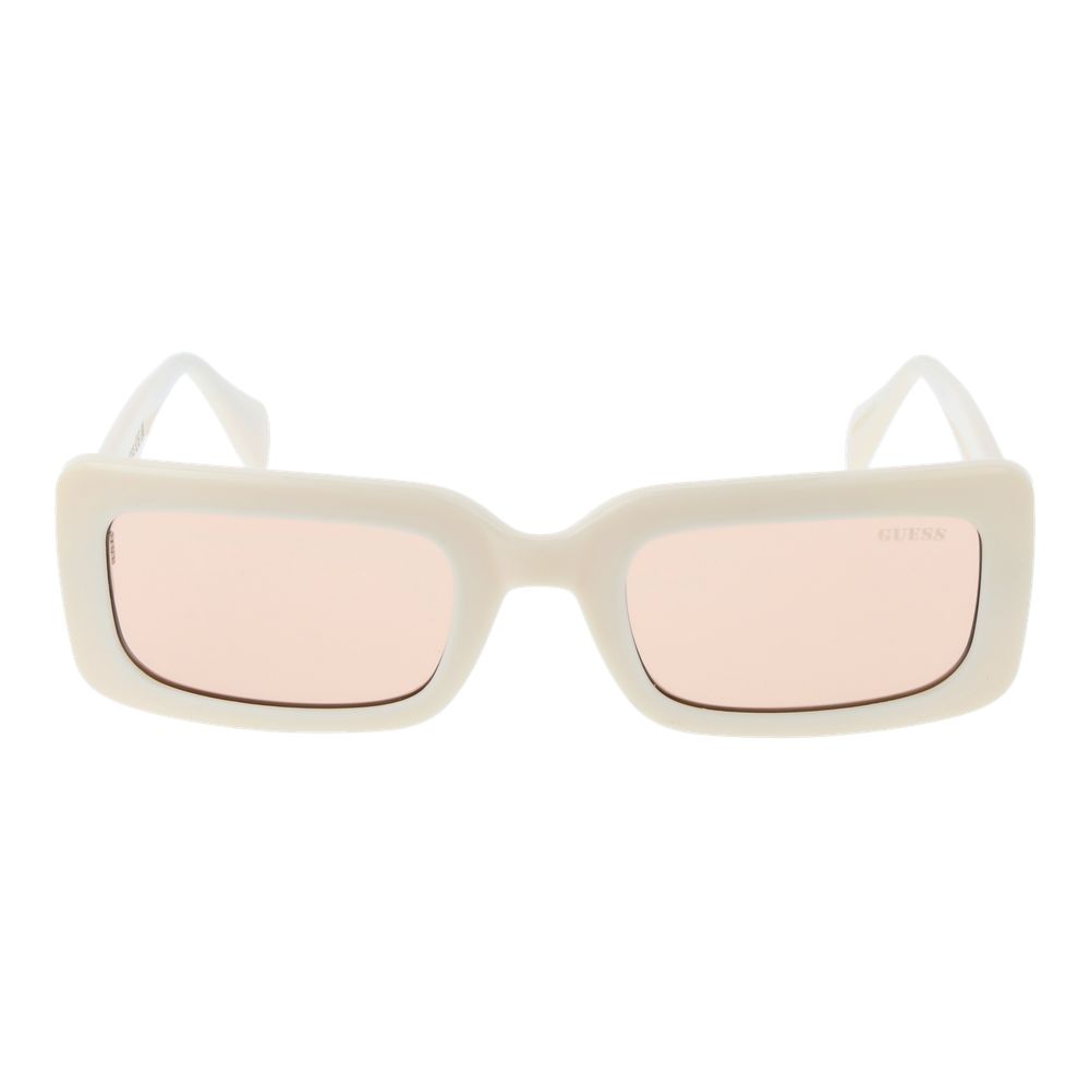 Guess Beige Unisex Sunglass