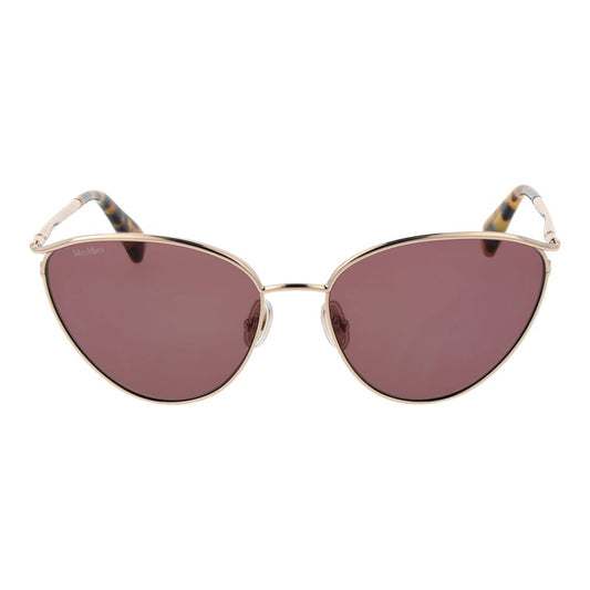 Max Mara Gold Women Sunglass