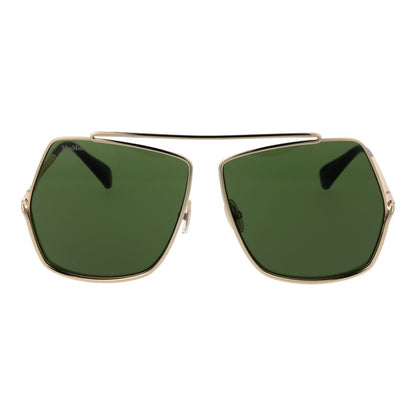 Max Mara Gold Women Sunglass