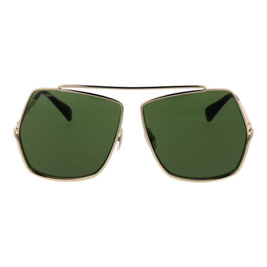 Max Mara Gold Women Sunglass