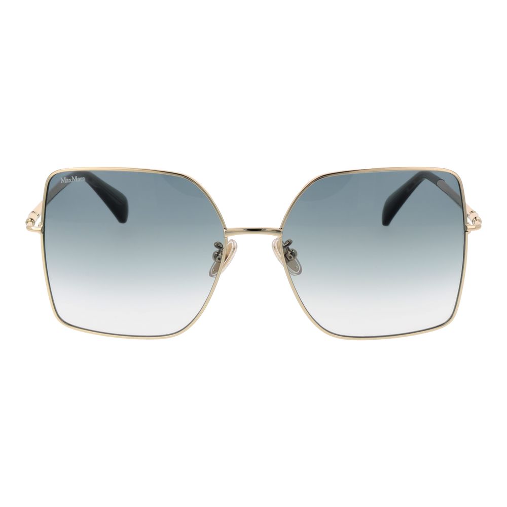 Max Mara Gold Women Sunglass