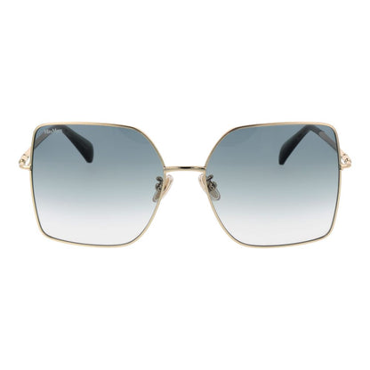 Max Mara Gold Women Sunglass