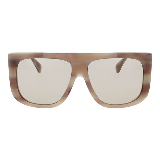 Max Mara Cream Women Sunglass