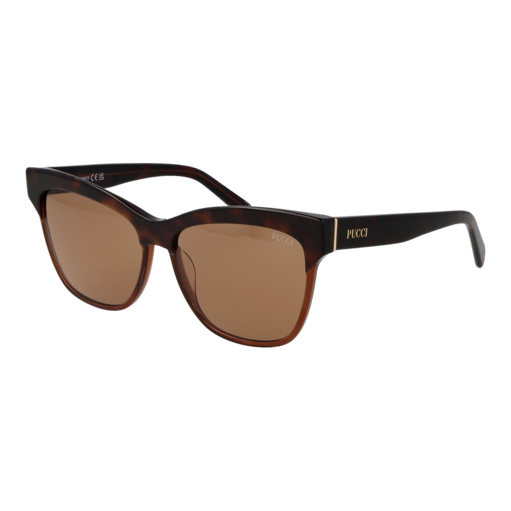 Emilio Pucci Brown Women Sunglass