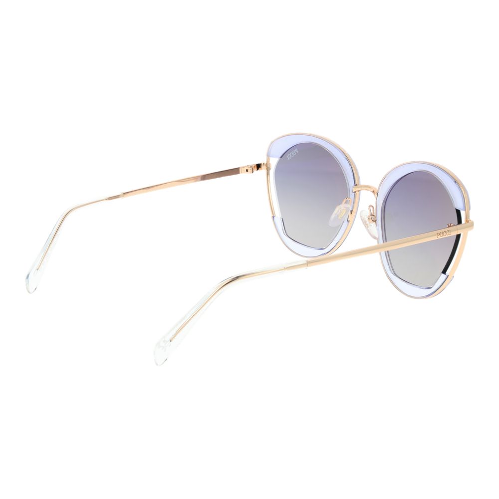 Emilio Pucci Gold Women Sunglass