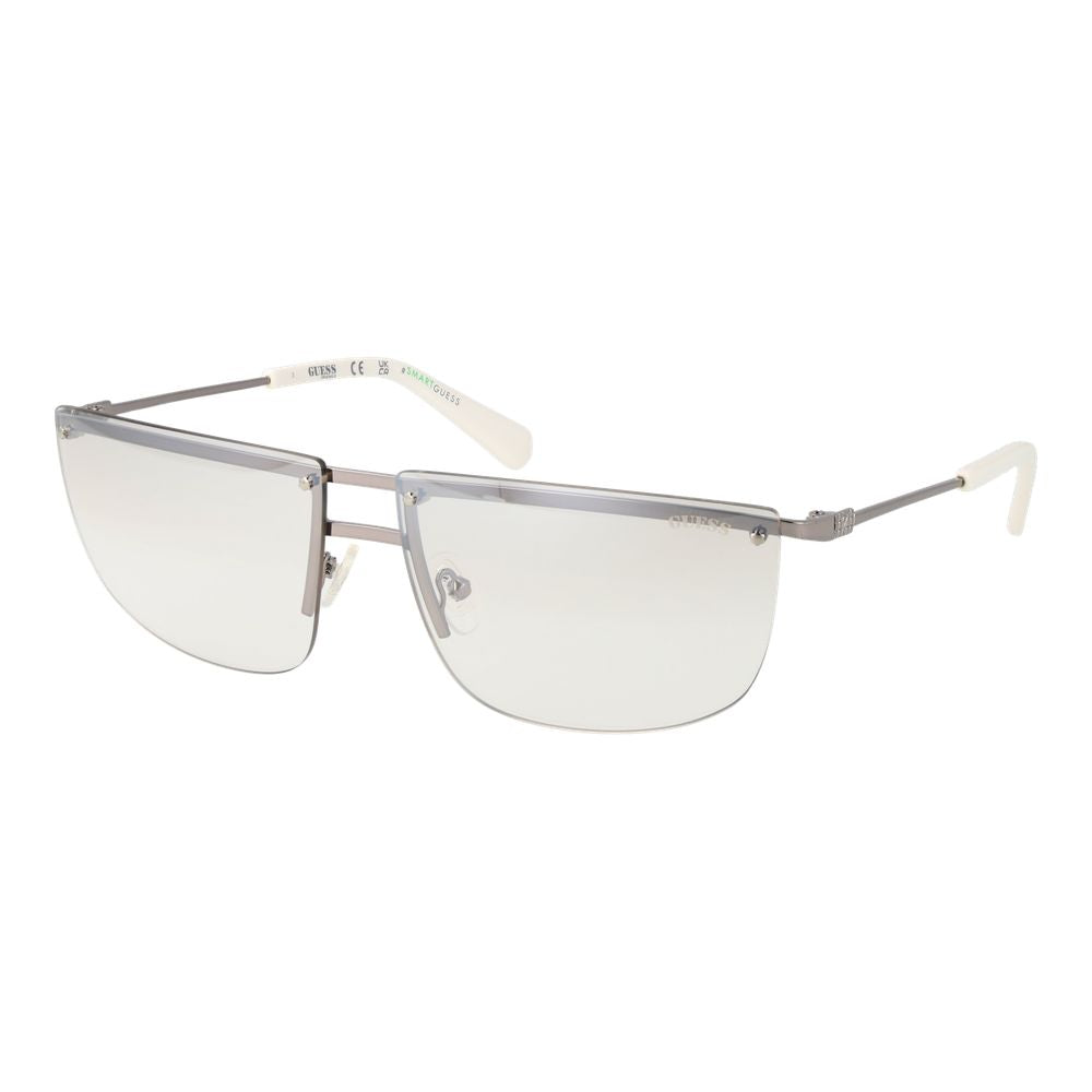 Guess Silver Unisex Sunglass